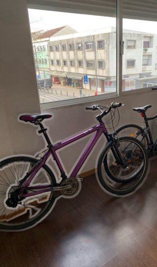 Bicicleta Aro 26 Roxa