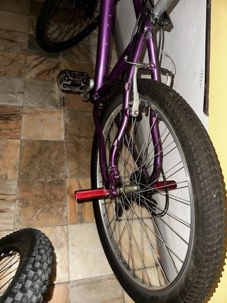 Bicicleta Aro 26 Roxa