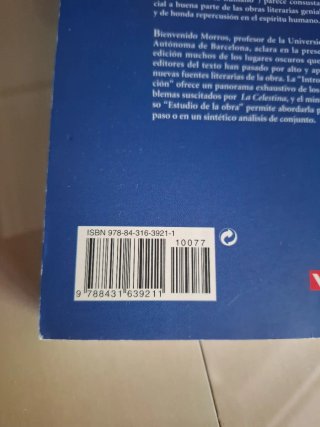 Libro de lectura