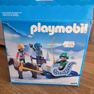 Playmobil 3689 Trineo con niños, 1991