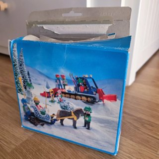 Playmobil 3689 Trineo con niños, 1991