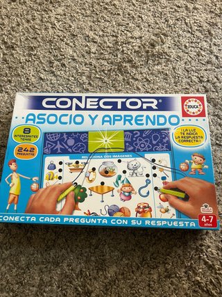 Juego Educa Conector Asocio y Aprendo