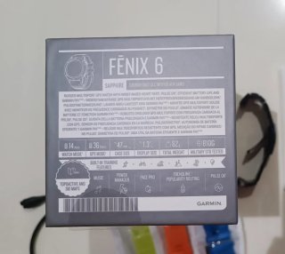 Garmin Fenix 6 Zafiro GPS Reloj Deportivo