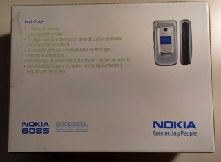 Caja vacía Nokia 6085