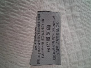 Colcha Cama 150cm Blanca
