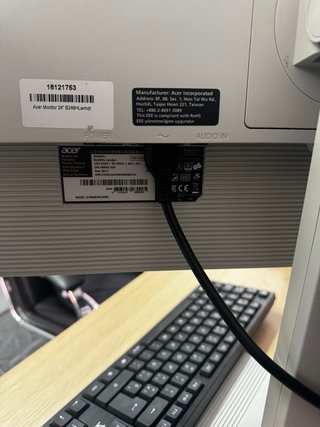PC HP Compaq + Monitor Acer 24” Full HD