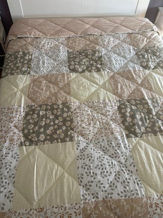 Edredón patchwork