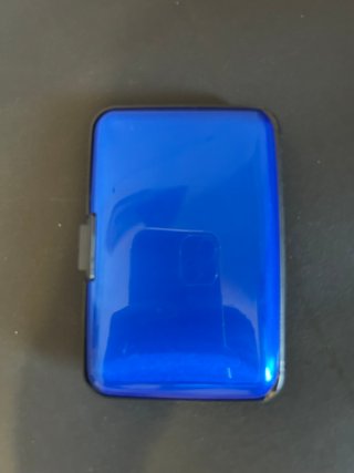 Cartera Tarjetero Metálica