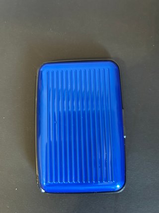 Cartera Tarjetero Metálica