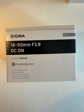 Sigma 18-50 2.8 DC DN Sony E-Mount