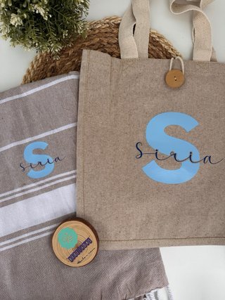 Pack Bolso y Pareo Personalizado