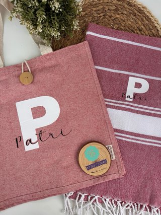 Pack Bolso y Pareo Personalizado