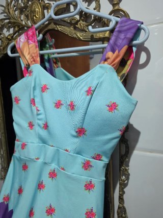 Vestido ajustado estampado floral