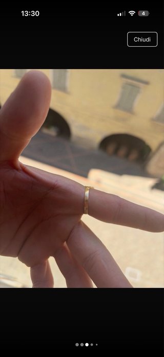 Anello Chevalier Vintage Oro 18k 750