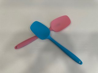 Lote 2 espátulas silicona cocina