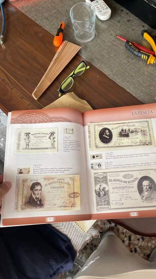 Libro Historia de la Peseta