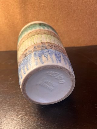 Jarrón Cerámica West Germany Vintage 1960