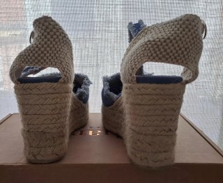 Alpargatas de cuña alta