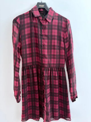 Vestido Pepe Jeans Rojo Cuadros