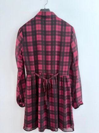 Vestido Pepe Jeans Rojo Cuadros