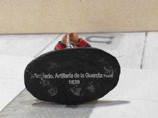 Figura de plomo Soldado Guardia Real 1839