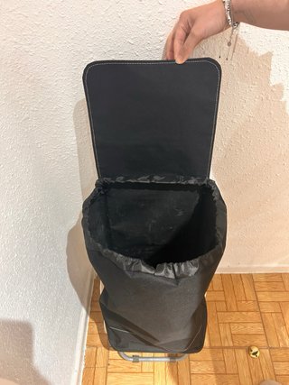 Carro de la compra negro