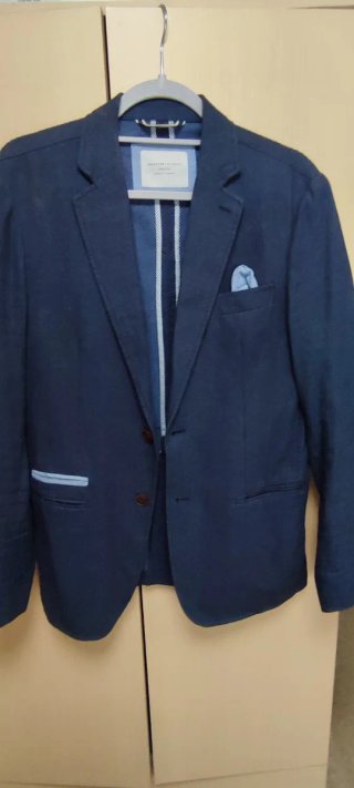 Chaqueta de vestir azul Talla M