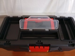 Caja de herramientas 13 con bandeja