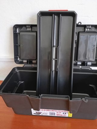 Caja de herramientas 13 con bandeja