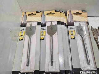 Brocas para madera Piranha y Makita
