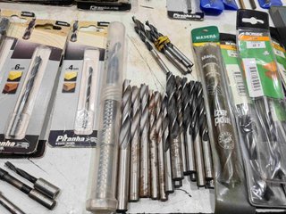 Brocas para madera Piranha y Makita