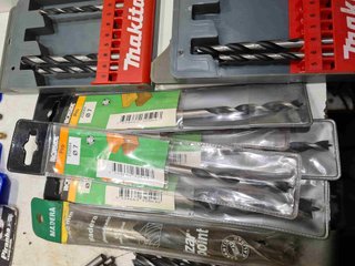 Brocas para madera Piranha y Makita