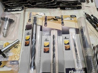 Brocas para madera Piranha y Makita