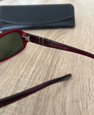 Gafas Persol Vintage Oval Burdeos