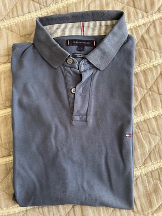 Polo Tommy Hilfiger Azul Talla L regular fit