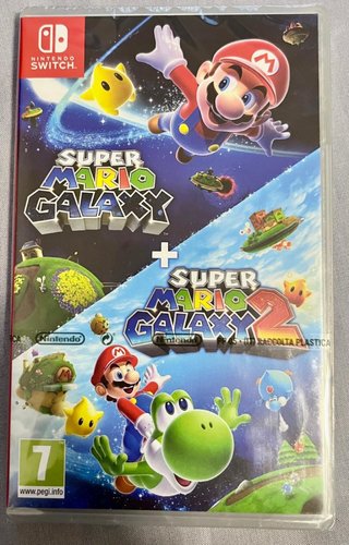 Nintendo Switch + Super Mario galaxy 1/2
