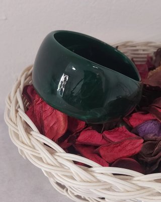 Pulsera ancha verde