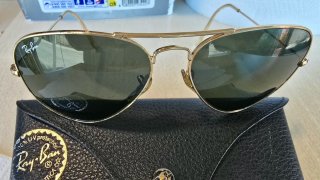 Gafas de sol Ray-Ban RB3025 Aviator Doradas