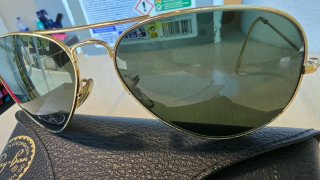 Gafas de sol Ray-Ban RB3025 Aviator Doradas