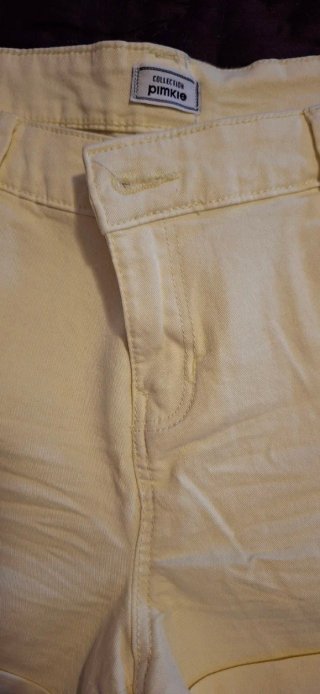 Pantalón corto amarillo Pimkie mujer