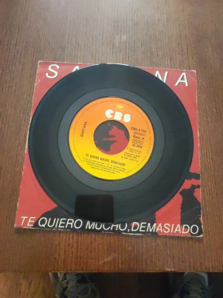 Vinilo Santana Te Quiero Mucho Demasiado