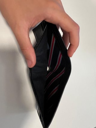 Cartera de piel Tommy Hilfiger
