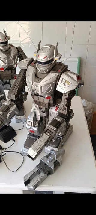 Lote 2 Robots Juguete Antiguos