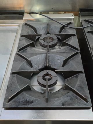 Módulo Cocina Angelo Po 2 Fogones + Placa