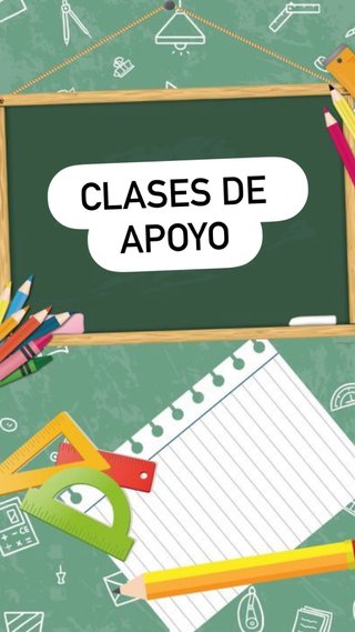 Clases de apoyo