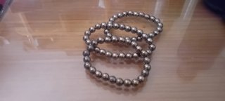 Pulseras de pirita