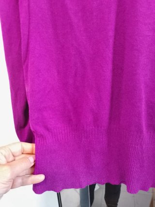 Jersey Mango Mujer Morado Talla XL