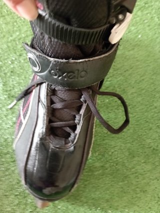 Patines en línea Oxelo T38 negros