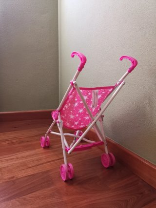Silla de paseo plegable para muñeco