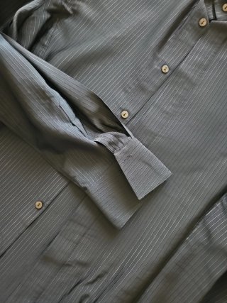 Traje Carlo Pignatelli Negro Rayas